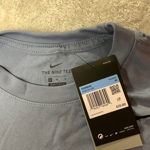 Blue Nike DRI-FIT Shirt - Picture 3 of 3